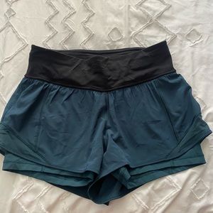 Lululemon shorts with spandex
